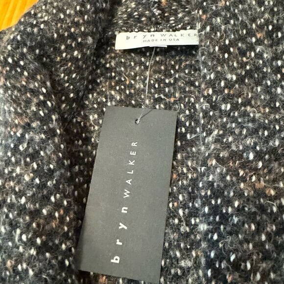 NWT Bryn Walker Castagna Wrap Isle Skye Array Hues Shawl Coat SZ XS Wool Blend - Picture 4 of 14